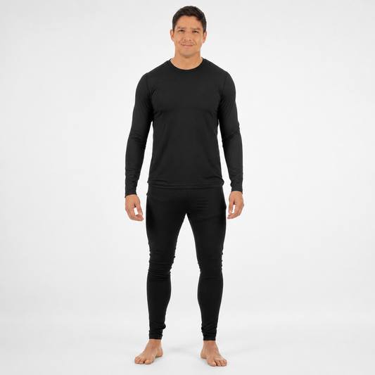 Baselayer Light Burgan Set Hombre
