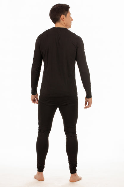Baselayer Light Burgan Set Hombre