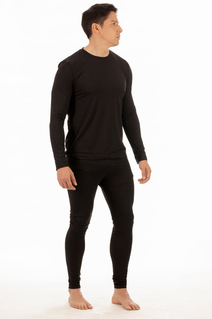 Baselayer Light Burgan Set Hombre